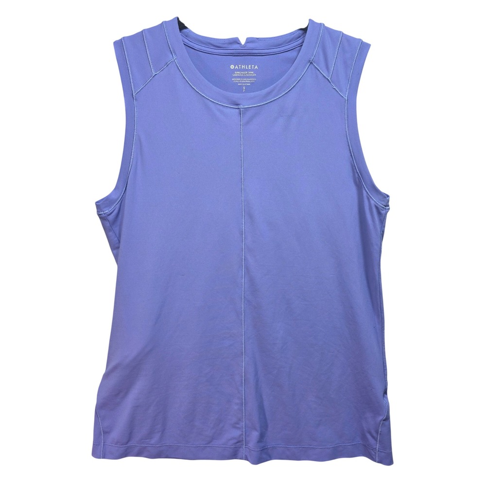 Athleta Sunchaser Tank Top Periwinkle Purple Athletic Running Training Womens S